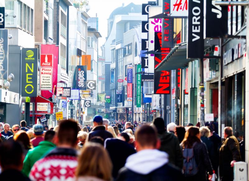 Gesuchte Lage – Hohe Straße in Köln